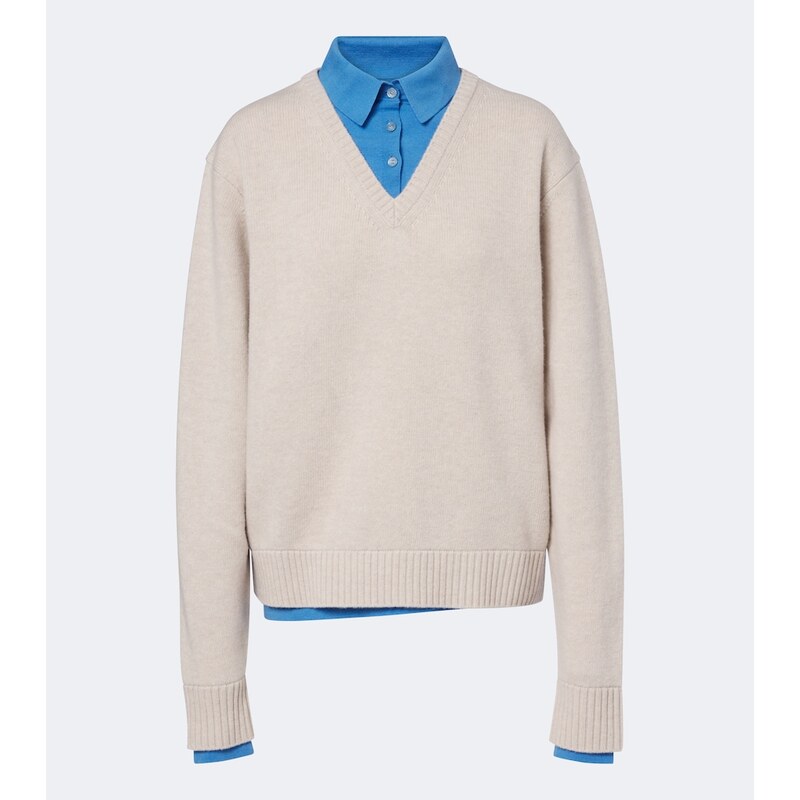 Acne Studios Layered wool sweater