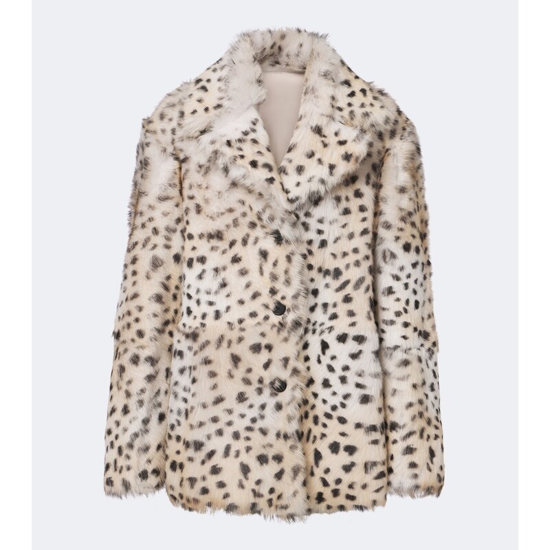 Arma Cynthia reversible leopard-print shearling jacket