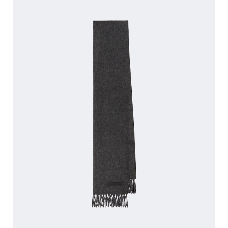 Zegna Fringed cashmere scarf