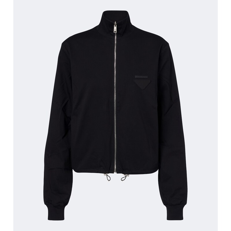 Prada Reversible cotton and Re-Nylon blouson jacket