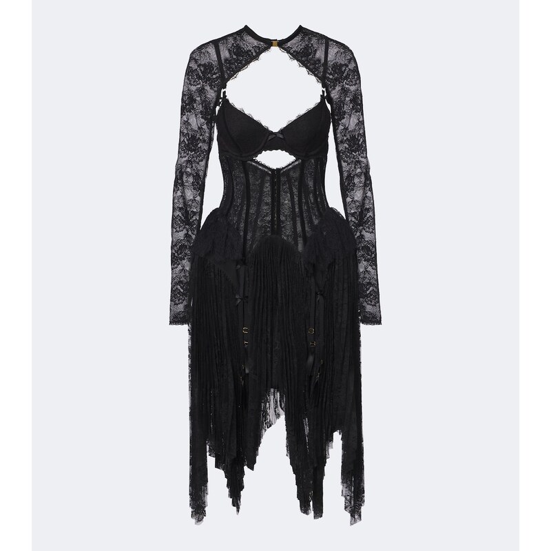 Zimmermann Valiant cutout lace bustier dress
