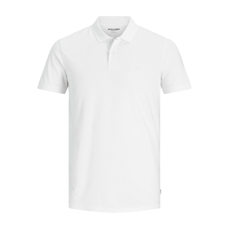JACK & JONES Tričko JJEBasic červená / bílá