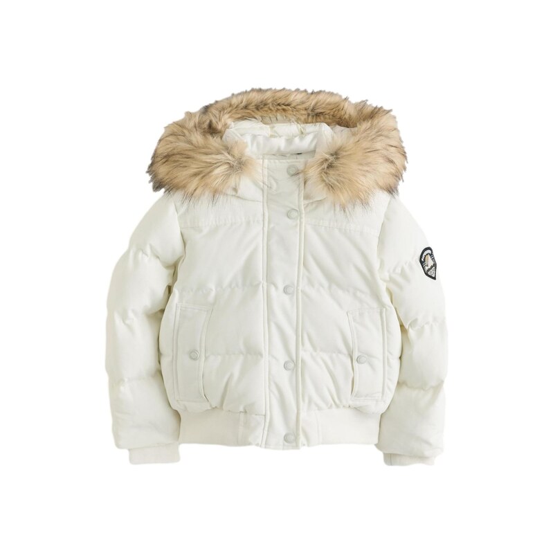 Superdry & Co Zimní bunda Everest bílá