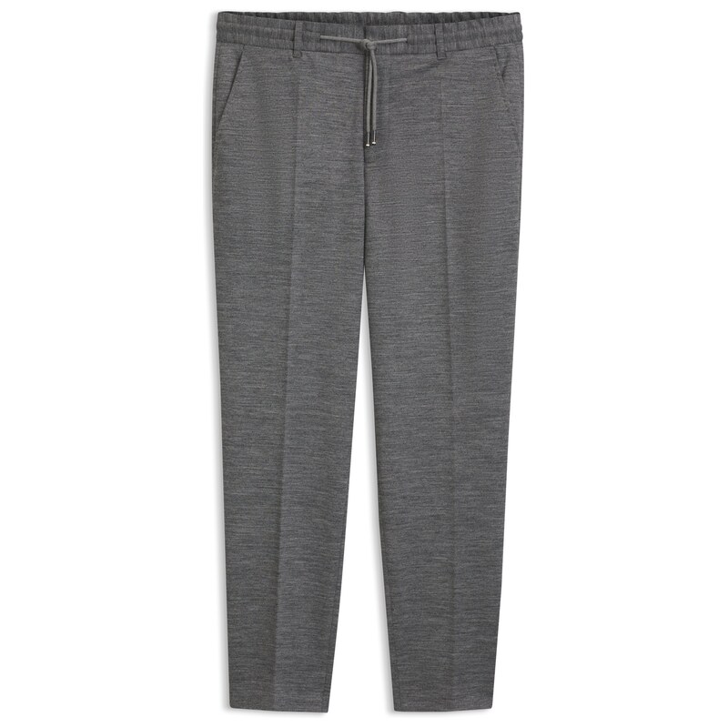 BOSS Regular-fit formal trousers in a virgin wool blend