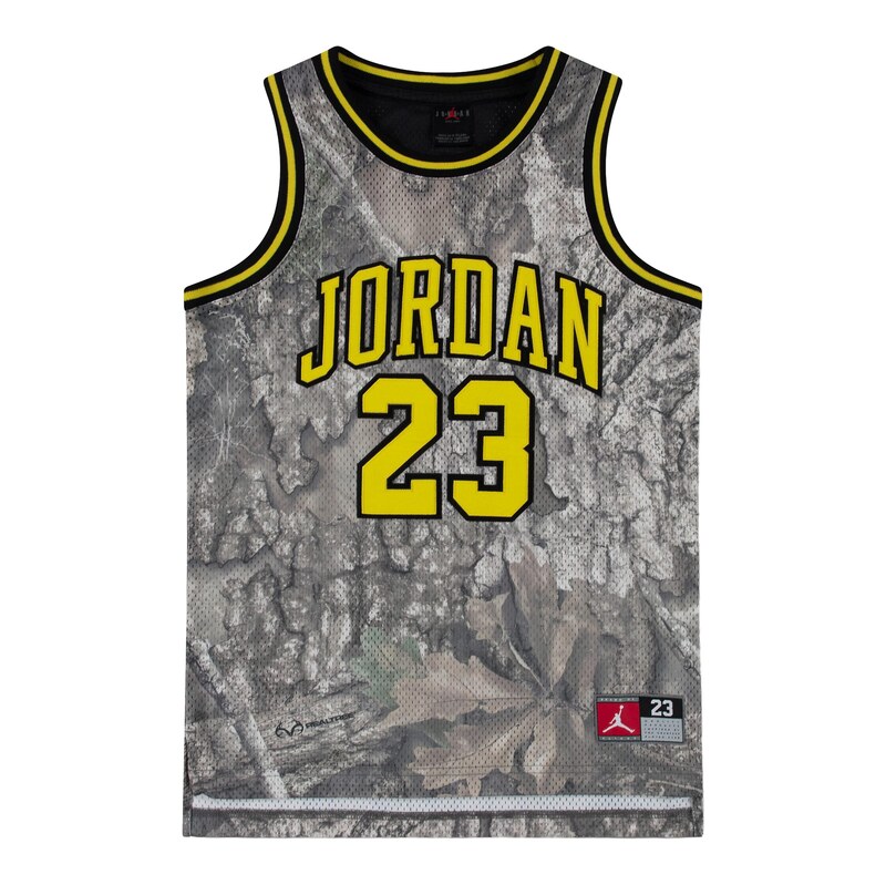 Jordan Tričko MJ MVP 23 žlutá / světle šedá / tmavě šedá / černá