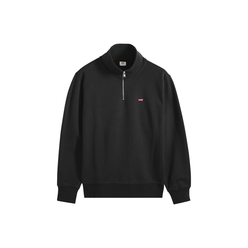 LEVIS  Mikina tmavě hnědá