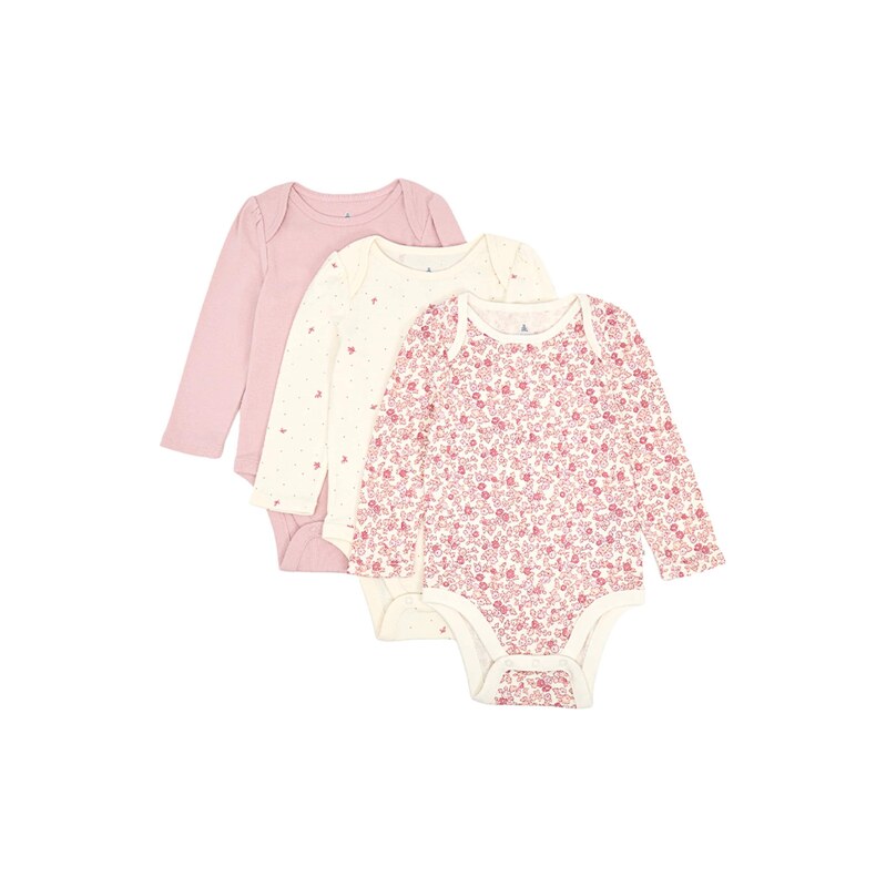 GAP Dupačky/body meruňková / magenta / starorůžová / barva bílé