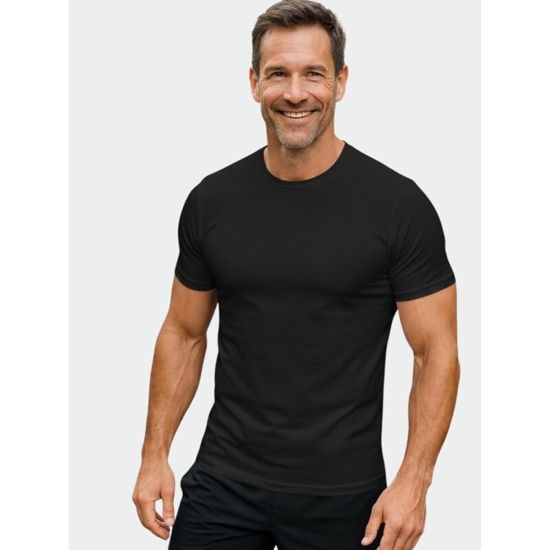 Line One Funkční tričko Herren T-Shirt – T-Shape, Rundhals,
