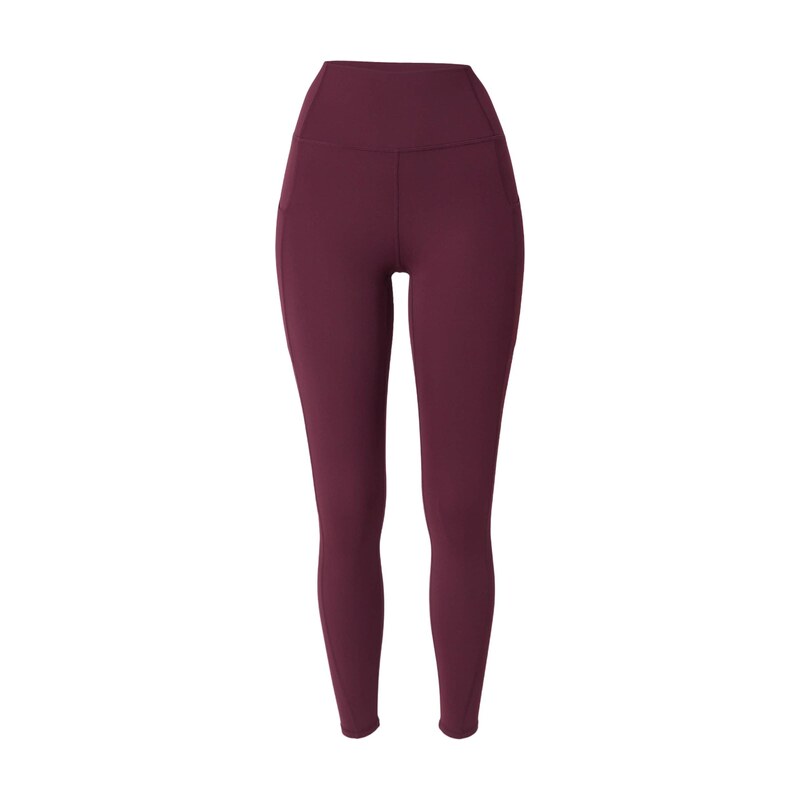 Fabletics Sportovní kalhoty OASIS vínově červená
