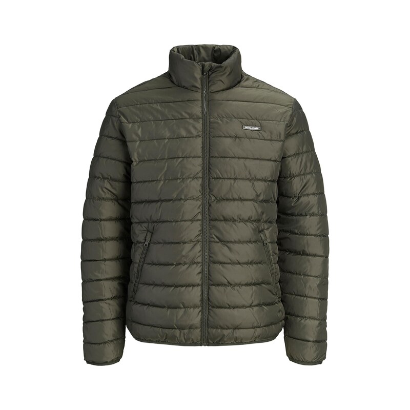 Jack & Jones Plus Zimní bunda JJELVIS olivová