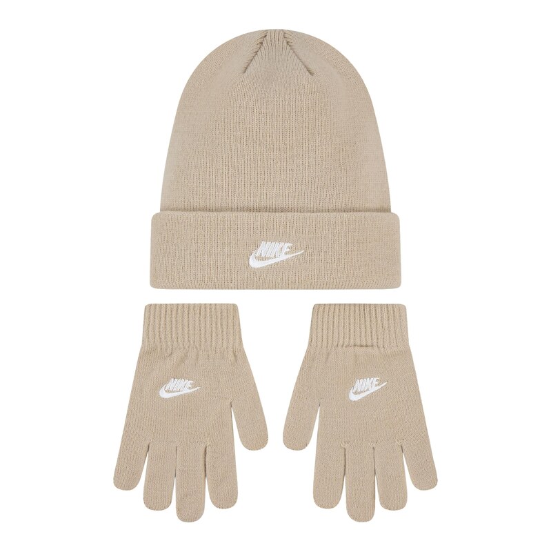 Nike Sportswear Sada CLUB tmavě béžová / bílá