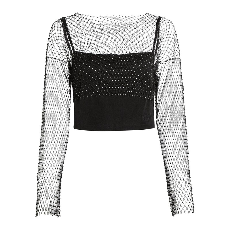 KARL LAGERFELD JEANS Top černá