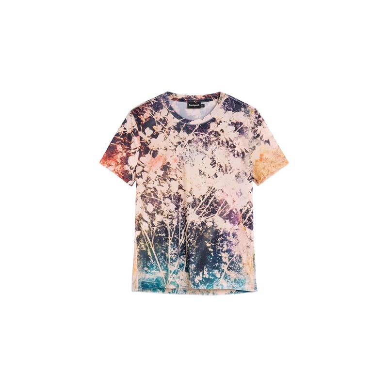 Desigual Tričko mix barev