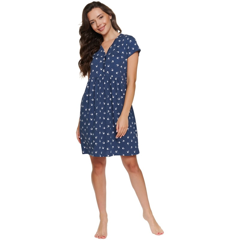 Noční košile DOCTOR NAP TCB.9927 DEEP BLUE