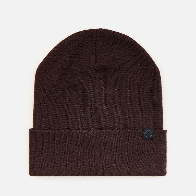 Reserved - Beanie - tmavě hnědá