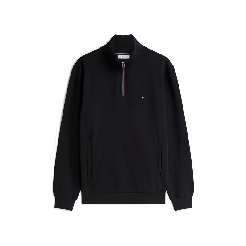 TOMMY HILFIGER Mikina červená / černá / bílá