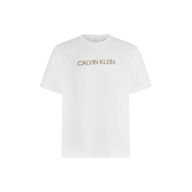 Calvin Klein Tričko 20S písková / bílá