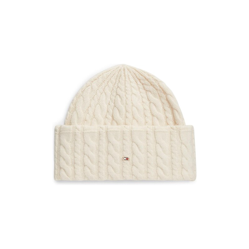 TOMMY HILFIGER Čepice krémová