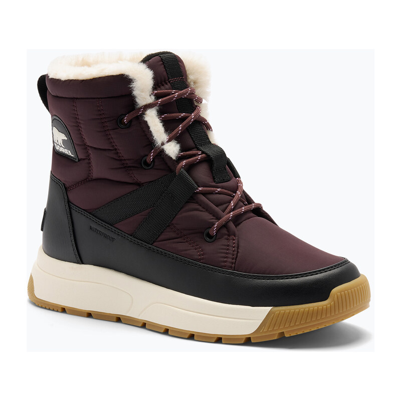 Dámské sněhule Sorel Whitney III Mid Wp red lodge/black