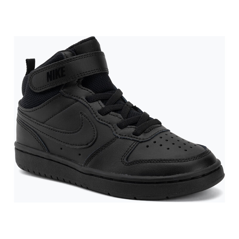 Dětské boty do vody Nike Court Borough Mid 2 black/black/black