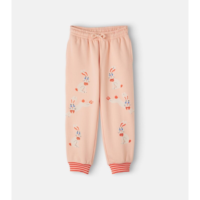 Mini Rodini Printed cotton sweatpants