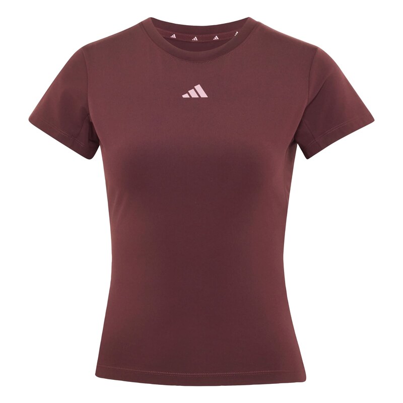 ADIDAS PERFORMANCE Funkční tričko Studio starorůžová / vínově