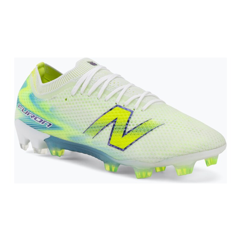 Kopačky New Balance Furon Elite V9 FG white/alkaline green