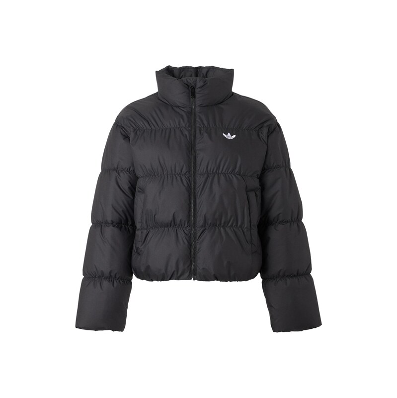 ADIDAS ORIGINALS Zimní bunda černá / bílá