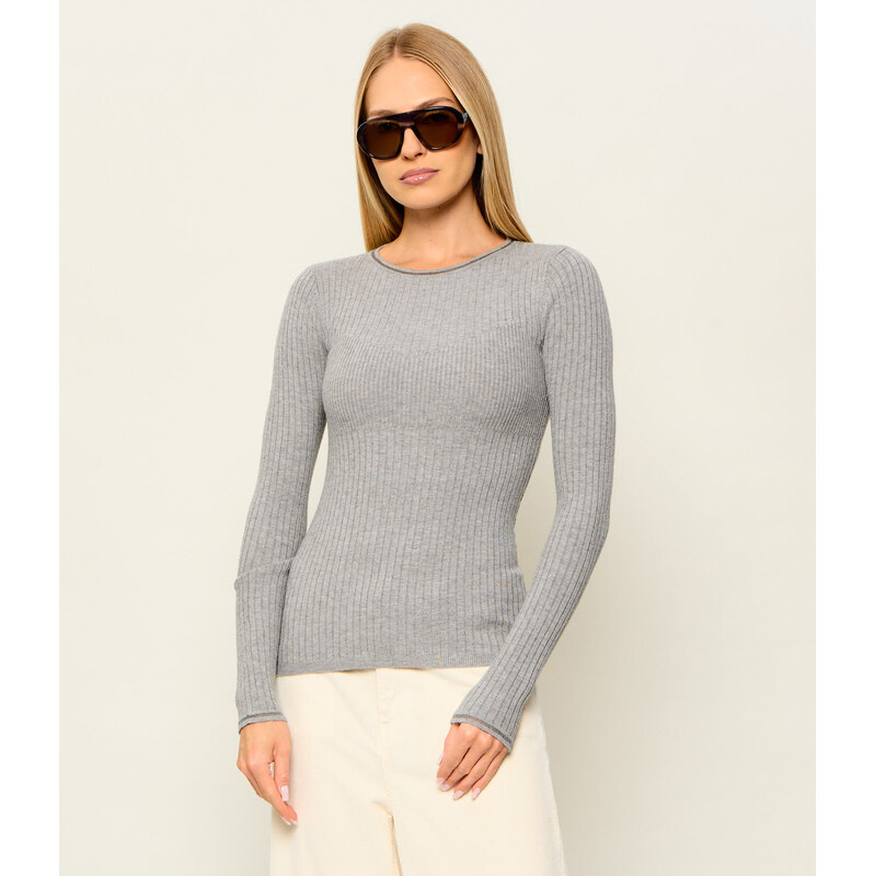 Patrizia Pepe Svetr | Slim Fit | s příměsí vlny