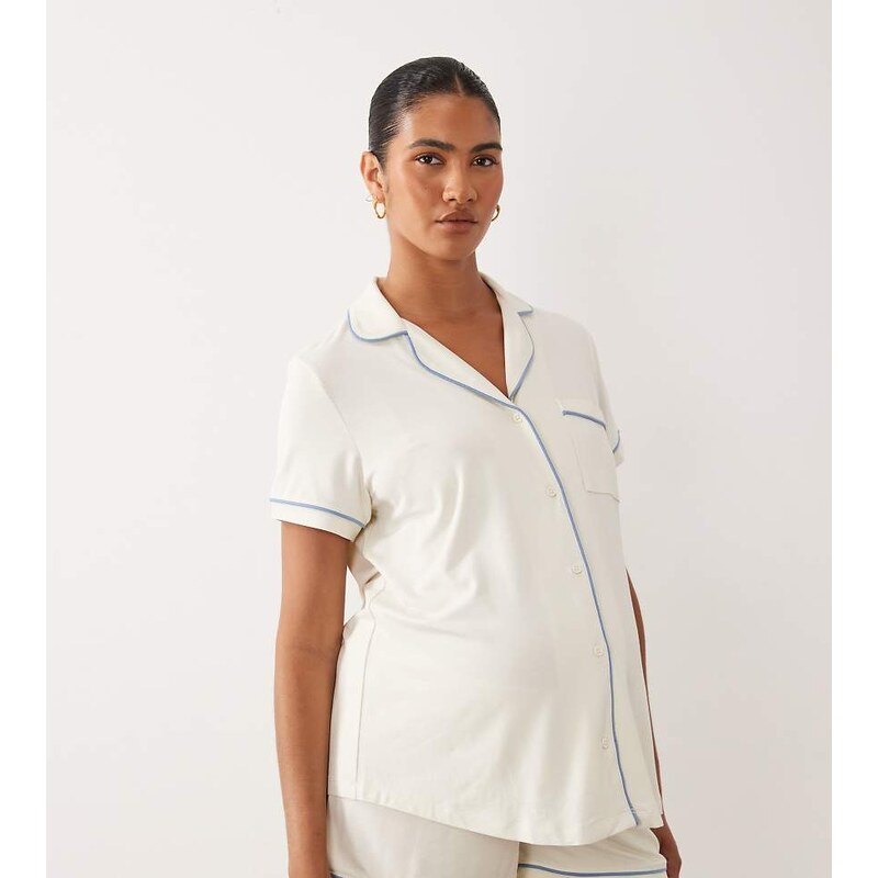ASOS Maternity ASOS DESIGN Maternity super soft short sleeve