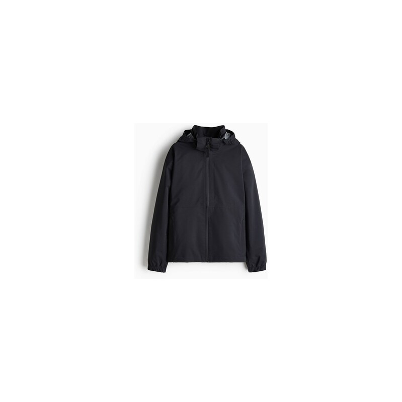 H&M - Sbalitelná bunda do deště z materiálu StormMove - Black