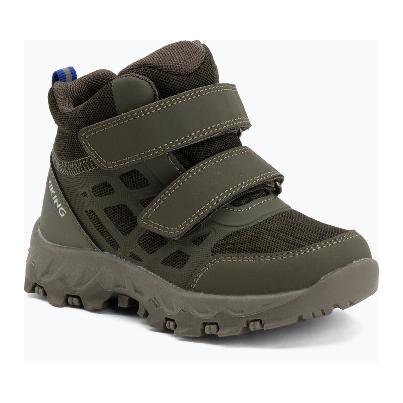 Dětské boty do vody Viking Track Mid 2V Waterproot olive