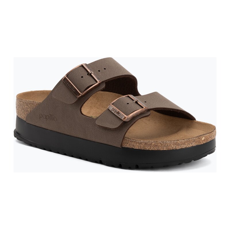 Nazouváky BIRKENSTOCK Arizona Flex Platform Birko-Flor mocca