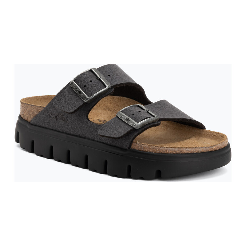 Nazouváky BIRKENSTOCK Arizona Chunky Birkibuc velvet gray