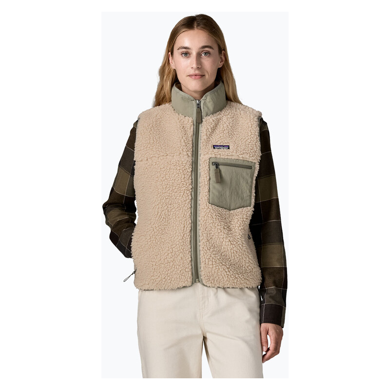 Dámská vesta Patagonia Classic Retro-X dark natural w/river rock