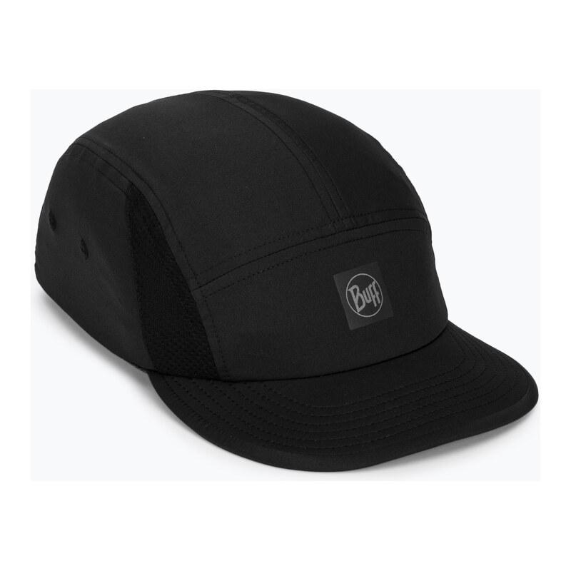 Kšiltovka BUFF 5 Panel Go solid black