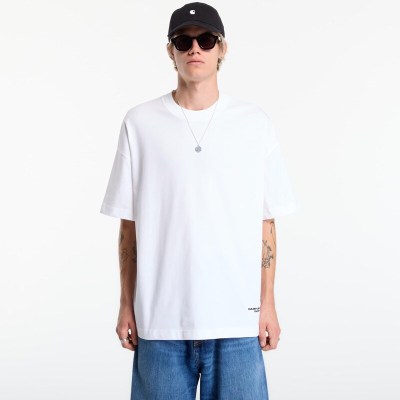 Tričko Carhartt WIP S/S Chapter Script T-Shirt UNISEX White/