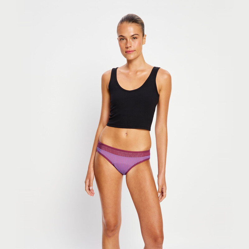 Menstruační kalhotky Modibodi Sensual Bikini Light Plum Purple