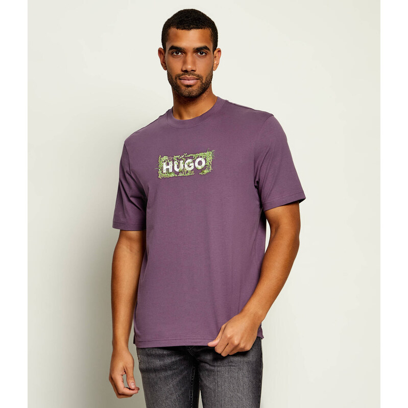 Hugo Blue Tričko Niviotee | regular fit