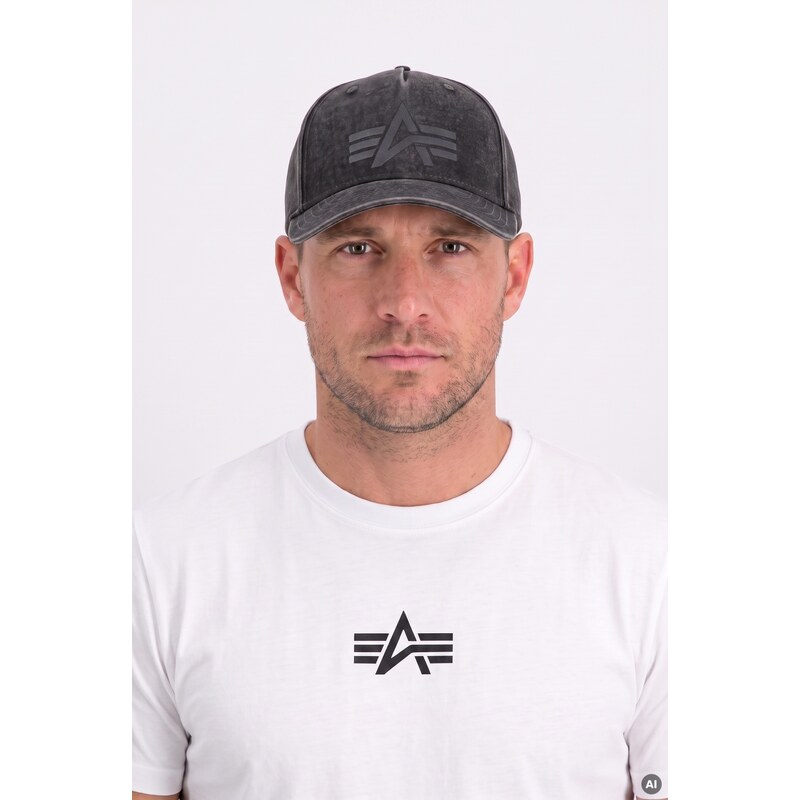 Kšiltovka Alpha Industries DTM Logo Baseball Cap černá