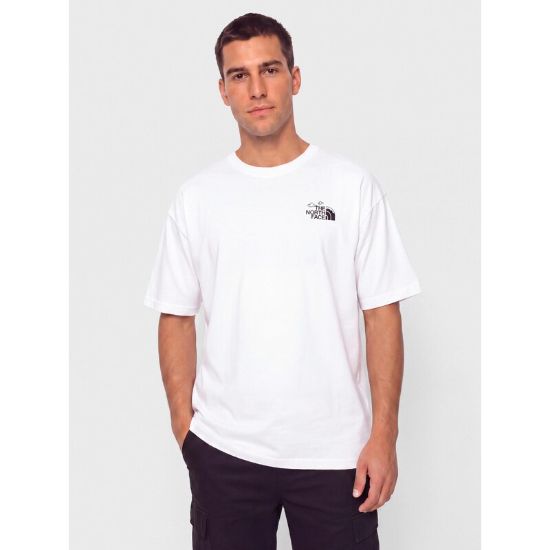 The North Face Nat High Society Relaxed (tnf white)bílá