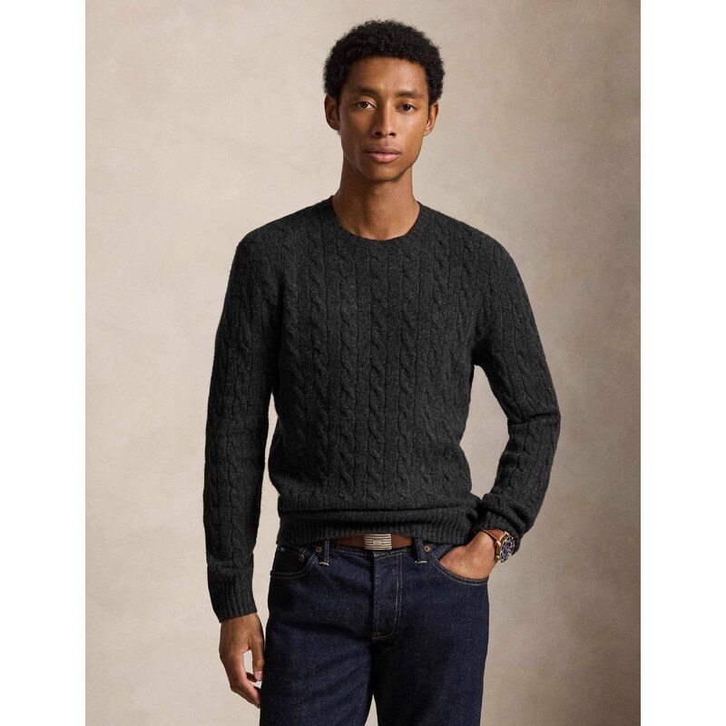 POLO RALPH LAUREN vlněný svetr | slim fit | s příměsí kašmíru