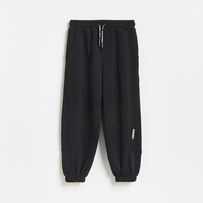 Reserved - BOYS` TROUSERS - černý