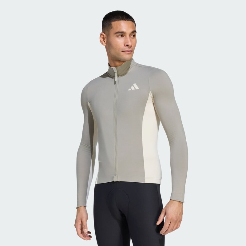 Adidas Dres s dlouhým rukávem Tempo 3-Stripes Cycling