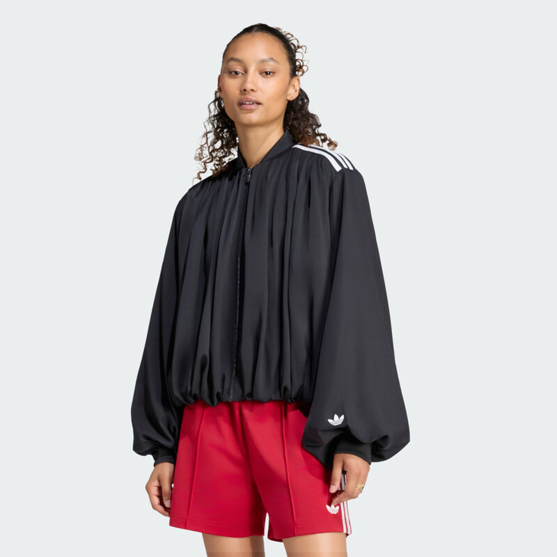 Adidas SPORTOVNÍ TOP SATIN PLEATED