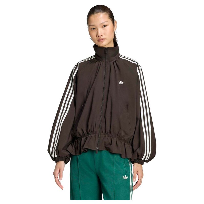 adidas Originals Blousy Oversized Firebird track top in night