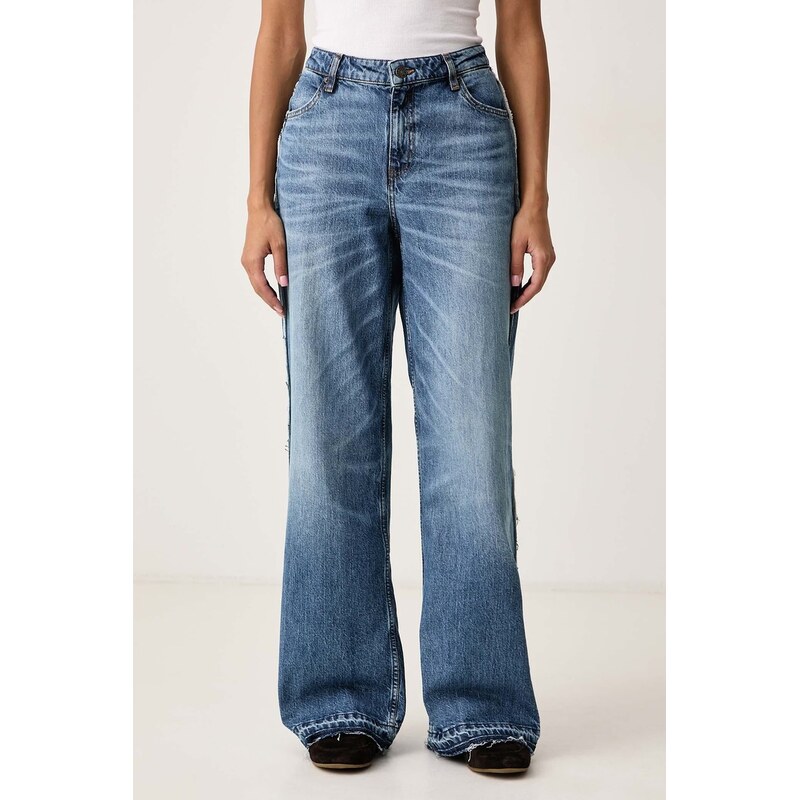 Guess Jeans wide leg džíny dámské