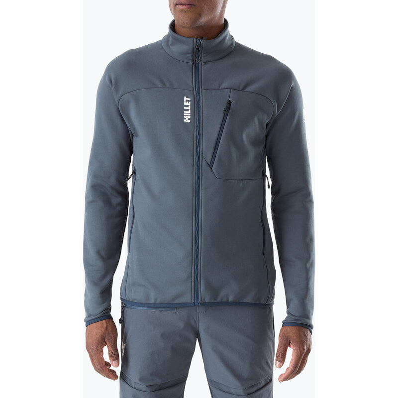 Pánská mikina Millet Seneca Fleece shadow blue