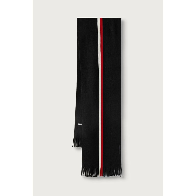 Tommy Hilfiger šála pánská s vlnou