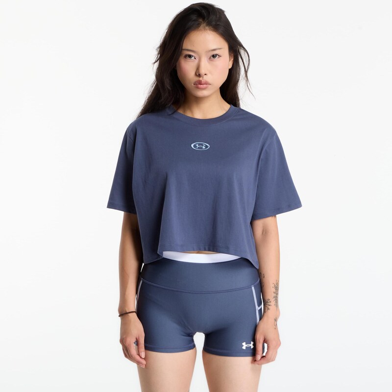 Tričko Under Armour Center LT SS Grey M
